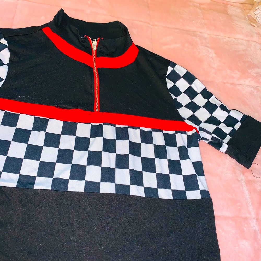 Race Car Crop Top